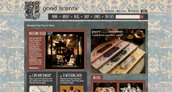 Desktop Screenshot of goodscentscapemay.com